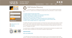 Desktop Screenshot of dspdirectory.sreb.org