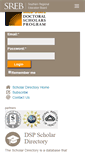 Mobile Screenshot of dspdirectory.sreb.org